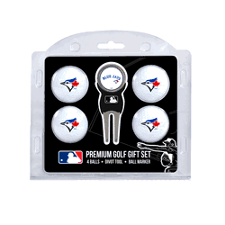 Toronto Blue Jays 4 Ball Gift Set + Divot Tool & Marker