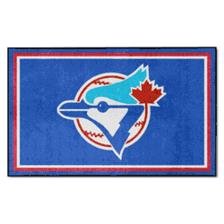 Toronto Blue Jays 4ft. x 6ft. Plush Area Rug