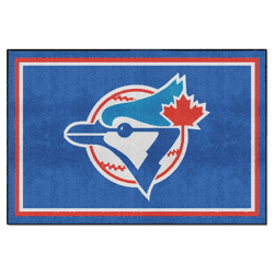 Toronto Blue Jays 5ft. x 8 ft. Plush Area Rug - Retro Collection