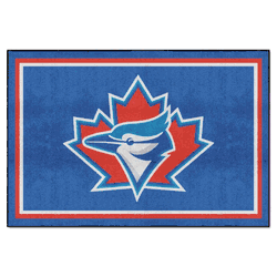 Toronto Blue Jays 5ft. x 8 ft. Plush Area Rug - Retro Collection