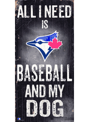 Toronto Blue Jays Baseball and My Dog Sign