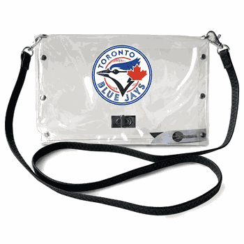 Toronto Blue Jays Clear Envelope Purse STRAP