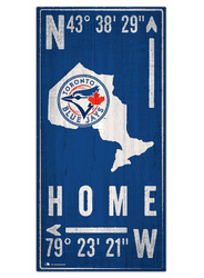 Toronto Blue Jays Coordinate 6x12 Sign