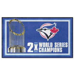 Toronto Blue Jays Dynasty 3ft. x 5ft. Plush Area Rug