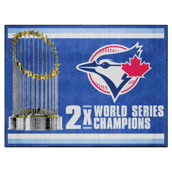 Toronto Blue Jays Dynasty 8ft. x 10 ft. Plush Area Rug