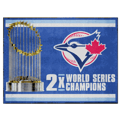 Toronto Blue Jays Dynasty 8ft. x 10 ft. Plush Area Rug