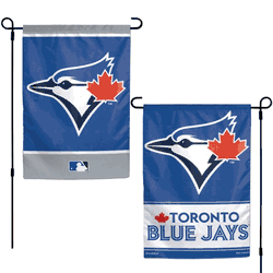 Toronto Blue Jays Flag 12x18 Garden Style 2 Sided