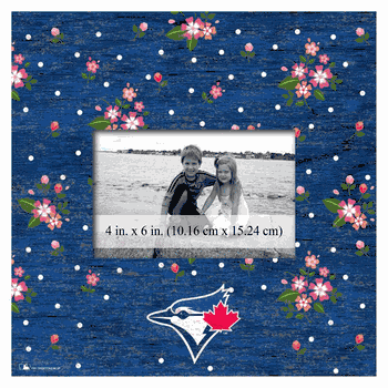Toronto Blue Jays Floral 10x10 Frame