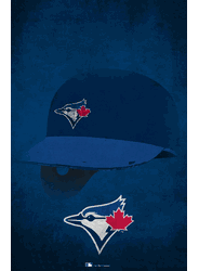 Toronto Blue Jays Ghost Helmet 17x26