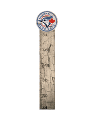 Toronto Blue Jays Growth Chart Sign 6x36
