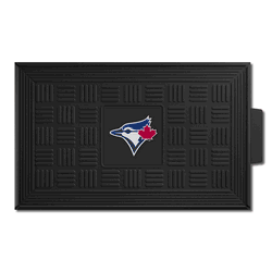Toronto Blue Jays Heavy Duty Vinyl Medallion Door Mat - 19.5in. x 31in.