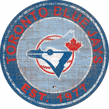 Toronto Blue Jays Heritage Logo Round Sign