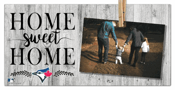 Toronto Blue Jays Home Sweet Home Clothespin 6x12