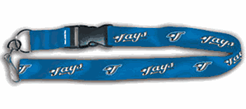 Toronto Blue Jays Lanyard - Breakaway with Key Ring
