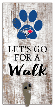 Toronto Blue Jays Leash Holder 6x12 Sign