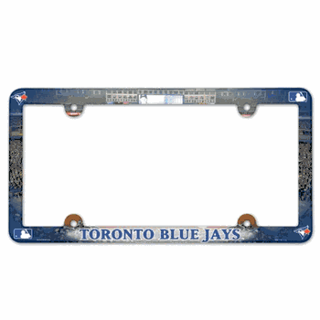 Toronto Blue Jays License Plate Frame - Full Color - Plastic