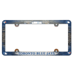 Toronto Blue Jays License Plate Frame - Full Color - Plastic