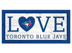 Toronto Blue Jays Love 6x12 Sign