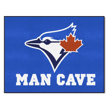 Toronto Blue Jays Man Cave All-Star Rug - 34 in. x 42.5 in.