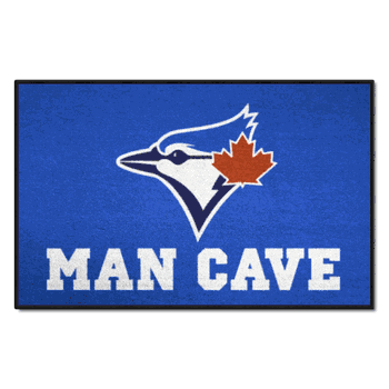 Toronto Blue Jays Man Cave Starter Mat Accent Rug - 19in. x 30in.