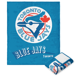 Toronto Blue Jays MLB CC Throwback Silk Touch Throw Blanket