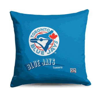 Toronto Blue Jays MLB CC Throwback Throw Pillow