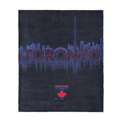 Toronto Blue Jays MLB City Connect Silk Touch Throw Blanket 50 x 60 inches