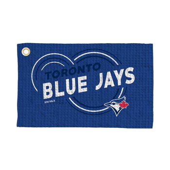 Toronto Blue Jays MLB Droplets Waffle Fan Towel 16x25 inches