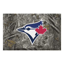 Toronto Blue Jays Rubber Scraper Door Mat Camo