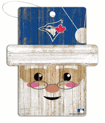 Toronto Blue Jays Santa Ornament