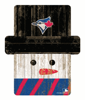 Toronto Blue Jays Snowman Ornament