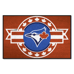 Toronto Blue Jays Starter Mat Accent Rug - 19in. x 30in. Patriotic Starter Mat