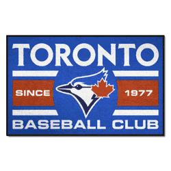 Toronto Blue Jays Starter Mat Accent Rug - 19in. x 30in., Uniform Design