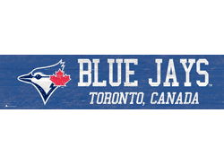 Toronto Blue Jays Team Name 6x24 Sign