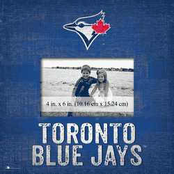Toronto Blue Jays Team Name Frame 10"x10"