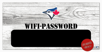 Toronto Blue Jays Wifi Password 6x12 Sign