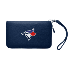 Toronto Blue Jays Zip Organizer Wallet Pebble Navy