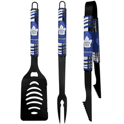 Toronto Maple Leafs 3 pc Black Tailgater BBQ Set