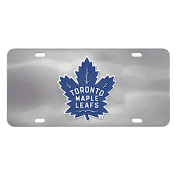 Toronto Maple Leafs 3D Stainless Steel License Plate