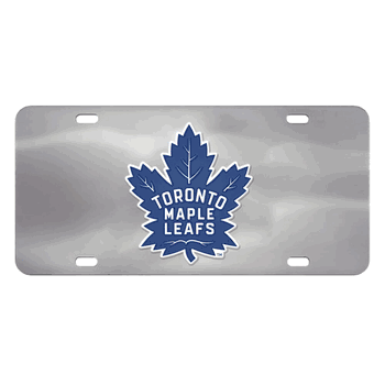 Toronto Maple Leafs 3D Stainless Steel License Plate
