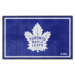 Toronto Maple Leafs 4ft. x 6ft. Plush Area Rug