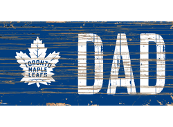 Toronto Maple Leafs DAD 6x12 Sign
