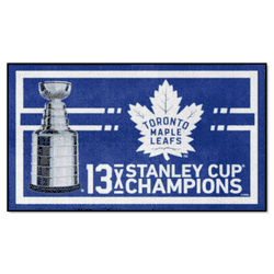 Toronto Maple Leafs Dynasty 3ft. x 5ft. Plush Area Rug