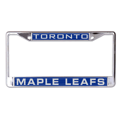 Toronto Maple Leafs License Plate Frame - Inlaid