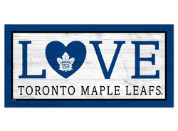 Toronto Maple Leafs Love 6x12 Sign