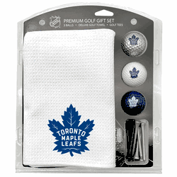 Toronto Maple Leafs Microfiber Towel Gift Set - 16 x 40 (White)