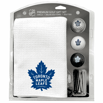 Toronto Maple Leafs Microfiber Towel Gift Set - 16 x 40 (White)