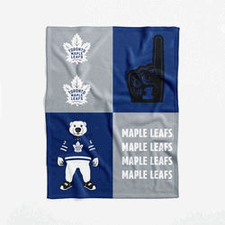 Toronto Maple Leafs NHL Domino Swaddle Blanket 40x50 inches