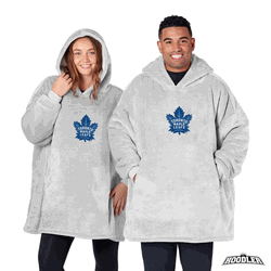 Toronto Maple Leafs NHL Heather Grey Hoodler Pullover