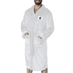 Toronto Maple Leafs NHL White Out Silk Touch Robe Large/XLarge